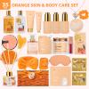 Christmas Gifts for Women, 35 Pcs Spa Gift Basket, Face Skin Care Set, Bath and Body Kit, Birthday Gifts For Women, Relaxation Gift, Necklace, Face Cream, Serum, Bath Bomb, Valentines, Mother's Day view 2