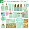 35 Pcs Christmas Gifts for Women, Tea Tree Spa Gift Basket, Face Skin Care Set, Bath & Body Gift Set, Self-Care Relaxation Gift, Diffuser, Serum, Bath Bomb, Birthday, Mother's Day, Valentines, Wife view 3