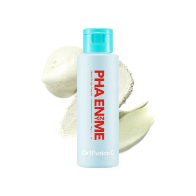 Cell Fusion C PHA Enzyme Granule Peels Cleansing Powder  Multi-Purpose Powder Cleanser for Blackhead Removal & Sebum Control, Exfoliation for Smooth Skin, 2.11 oz / 60g