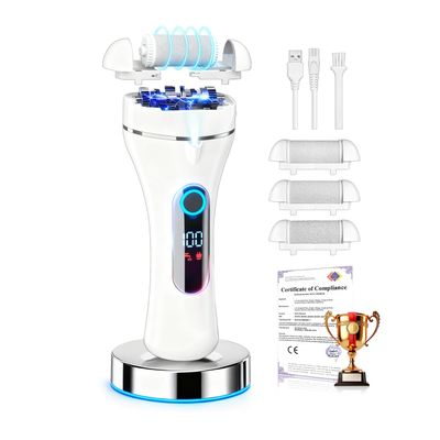 100% Effective Electric Foot Callus Remover CMTQVFL -7 Performance Upgraded 2025 Professional Foot Callus Remover IPX7 Waterproof Electric Callus Remover for Feet Hard Care Dead Cracked Skin