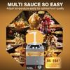 4.6Qt Nacho Cheese Dispenser with Pump - Nacho Cheese Warmer, Commercial Hot Fudge Dispenser W/5-Level Temperature Adjustment for Caramel Stainless Steel Hot Fudge Warmer view 3