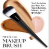Oxygenetix Foundation Brush | Vegan Bristles & Plant Fiber Handle | Multi-Use Makeup Applicator for Foundation, Blush & Bronzer Blending view 2