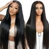 DULOVE Lace Front Wigs Human Hair 13x4 Straight HD Transparent Lace Front Wigs for Women Pre Plucked With Baby Hair 220 Density Glueless Natural Color 24inch view 1