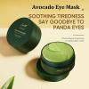 Avocado Eye Mask, Avocado Eye Patches, 30pairs  Moisturizing Collagen Eye Mask for Puffy Eyes and Dark Circles, Moisturizing and Improving Eye Skin (60 pairs) view 2