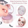 3 Layers Circle Eyelash Box with Mirror + Mini Lash Fan Dryer For Eyelash Extensions view 3
