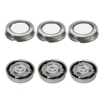 3Pcs Replacement Shaver Head Blade CuttersCompatible for PhilipsCompatible for NorelcoHQ4 HQ58 HQ56 HQ80