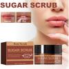 Lip Scrub Exfoliator Moisturizer for Dry Lips Gentle Lip Exfoliator for Smooth Lips (Coffee, One Size) view 3
