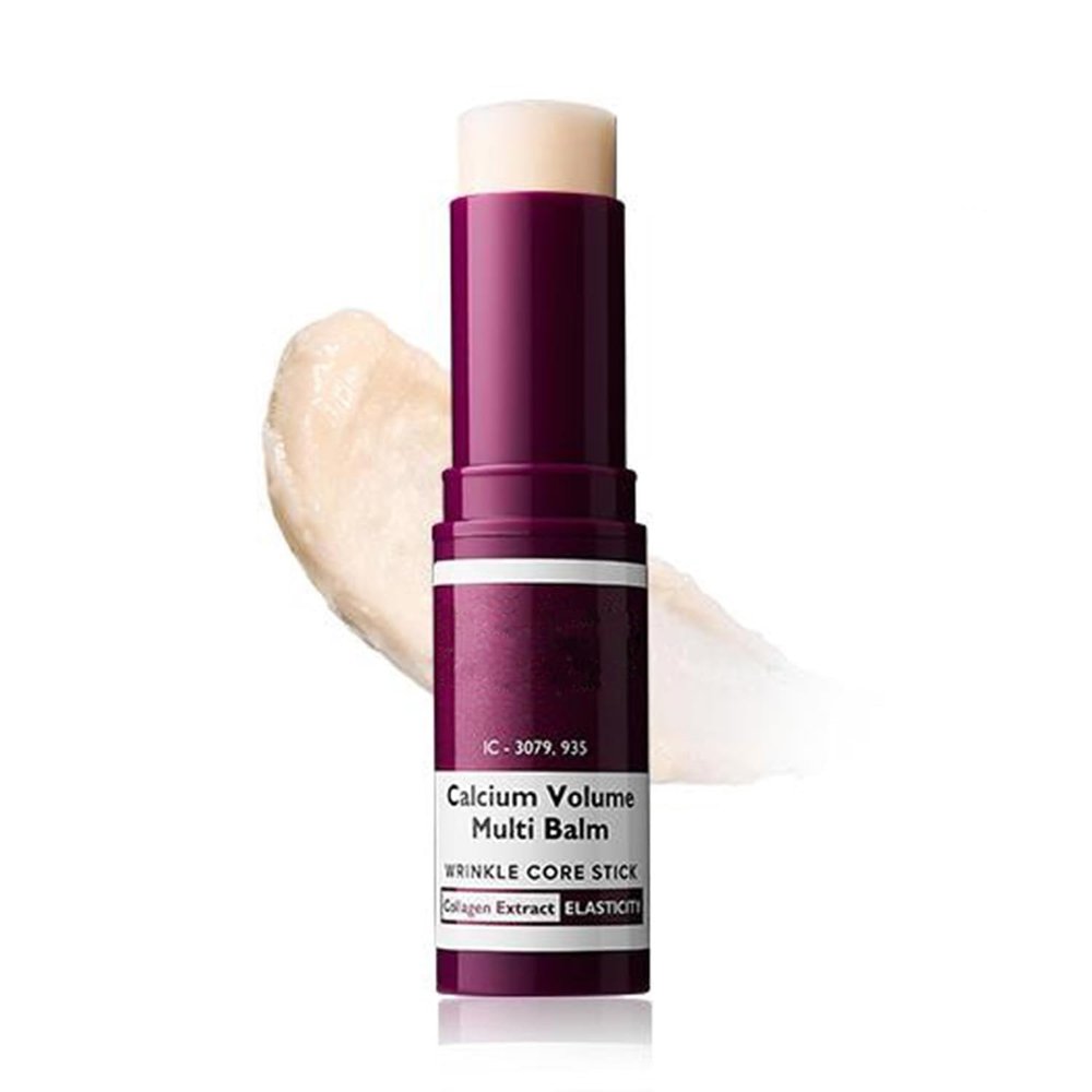 Vitaliq Calcium Multi Balm, Vitailq Anti Wrinkle Calcium Balm, Wrinkle Core Stick, Korean Collagen Moisturing Stick, Anti-aging, Hydrating, Firming Skin, Suitable for Eyes, Neck Face