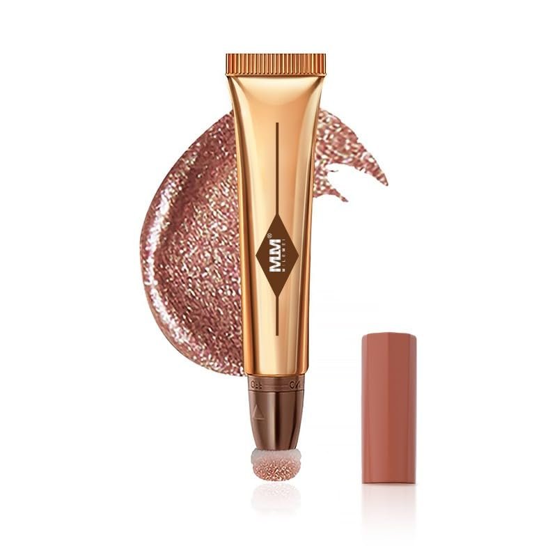 Beauty Wand Blush Stick - Creamy Highlight Matte Liquid Blush with Soft Cushion Applicator (05 Rose Gold)