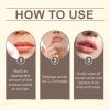 Lip Exfoliator Scrub Moisturizer Soothing Lip Scrub for Dry and Dark Lips (Khaki, One Size) view 3