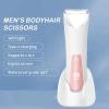 TEENOVA Groin & Body Hair Trimmer for Men, Electric Mens Ball Pubic Full Body Shavers Clippers with Dual Replaceable Ceramic Blade Heads, Body Razor Groomer Remover (Pink) view 2