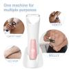 TEENOVA Groin & Body Hair Trimmer for Men, Electric Mens Ball Pubic Full Body Shavers Clippers with Dual Replaceable Ceramic Blade Heads, Body Razor Groomer Remover (Pink) view 3