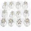 12 pcs Crystal Swirl Hair Twists Spirals Hair Pin Clip Wedding Bridal Hair Pins Flower Swirl Spiral Hairpins Random Color view 1