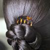 French Hair Side Combs - Decorative Comb Clips, Small Classic Holder, Fashion Styling Accessory | Lightweight Tool, Elegant Comb, Womens Twist Clip with Daily for Girls Ladies view 4