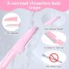 Wanmu 12Pcs Folding Eyebrow Razor, Compact Facial Hair Removal for Shaving & Exfoliating, Travel Beauty Tool for Women Men Face Lips Sensitive Skin (3 Colors) view 4