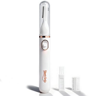 SleekSnip 2025 Eyebrow Trimmer Facial Shaver for Women - Painless Facial Hair Remover, Mini Personal Grooming Tool with Combs