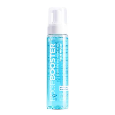 Style Factor EDGE BOOSTER Extra Shine & Moisture Rich Foam Mousse | Lightweight Styling for Curls, Waves, Braids & Locs | Volume & Shine | Shea Butter & Jamaican Black Castor Oil | 9 fl oz