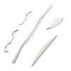 5 in 1 Stainless Gua Sha Muscle Scraper Tools Set Physical Therapy, IASTM Tools,Guasha Tools for Tissue Massage with Storage Bag(5pcs NO Bag) view 1