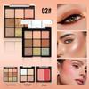 All-in-One Makeup Palette  9 Color Matte & Pearlescent Eyeshadow, 4 Color Shimmer Highlighter, 2 Color Buildable Blush  Long Lasting, Blendable Face & Eye Makeup Kit (02#, 1 Count (Pack of 1)) view 4