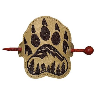 Bigfoot Bear Claw Bun Cover Hair Slider with Chopstick