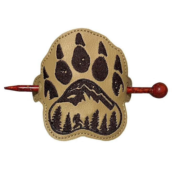 Bigfoot Bear Claw Bun Cover Hair Slider with Chopstick