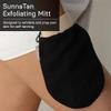 Deep Exfoliating Mitt by SunnaTan - Exfoliating Body Scrubber for Smooth Skin - Removes Dead Skin Cells - Exfoliating Glove Removes Dead Skin Cells - Preps Skin for Self Tanner view 2