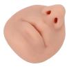 Cryfokt Silicone Nose Model, Long Term Flexible Silicone Piercing Model for Adults to School (Medium Skin Color) view 3