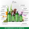 Emilia Skin Botanicals  Day & Night Kit | Soothing Cleanser, Rejuvenating Serum, Exfoliating Cleanser & Restorative Night Serum | Clean, Hydrating & Anti-Aging Skincare Routine for All Skin Types view 2