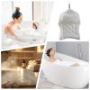 Bath Tub Pillow,4D Bathtub Neck Support - Headrest with Suction Cups for Shower Soaking Relaxation Men Women Daily Apartment Bathroom Pool Outdoor Camping Spa view 4