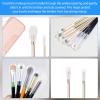 30 Pcs Makeup Brush Covers, 5 Sizes Makeup Brush Protector Kit, Plastic Dustproof Makeup Brushs Cover for Travel and Safe Storage, Lightweight view 4
