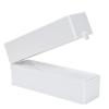 30-Slot Nail Drill Bit Storage Case, Portable Organizer & Display Stand for Nail Art Burs, Salon Accessories (White) view 1