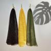 African Net Sponge Authentic 3 Pack, Body Scrubber Exfoliating Bath Sponge for Face and Body, Quick Drying Mesh Body Scrub for All Skin Types, Durable and Travel Friendly (Brown, Cream, Green) view 3