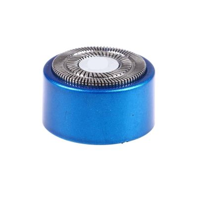 1Pcs Portable Mini Electric Men's Shaver Beard Trimmer Blade Replacement Head, Replace The Shaver Accessor(Blue)