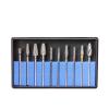 LABUDFCR 10 Pcs Grinding Head, Ladder HeadTungsten Steel Nail Drill Bit view 3