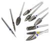 LABUDFCR 10 Pcs Grinding Head, Ladder HeadTungsten Steel Nail Drill Bit view 4