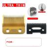 For 8148 M10 M5 R77F R66 20C Professional Hair Clipper Carbon Steel Ceramic Blade Hair Cutting Machine Accessories(Golden-Black) view 2