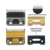 For 8148 M10 M5 R77F R66 20C Professional Hair Clipper Carbon Steel Ceramic Blade Hair Cutting Machine Accessories(Golden-Black) view 3