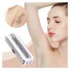 Compatible for BikiniTrimmer Head Stainless Steel Electric Shaver Replacement Head Hair Shaver Replacement Head for LC036 Women Epilator view 3