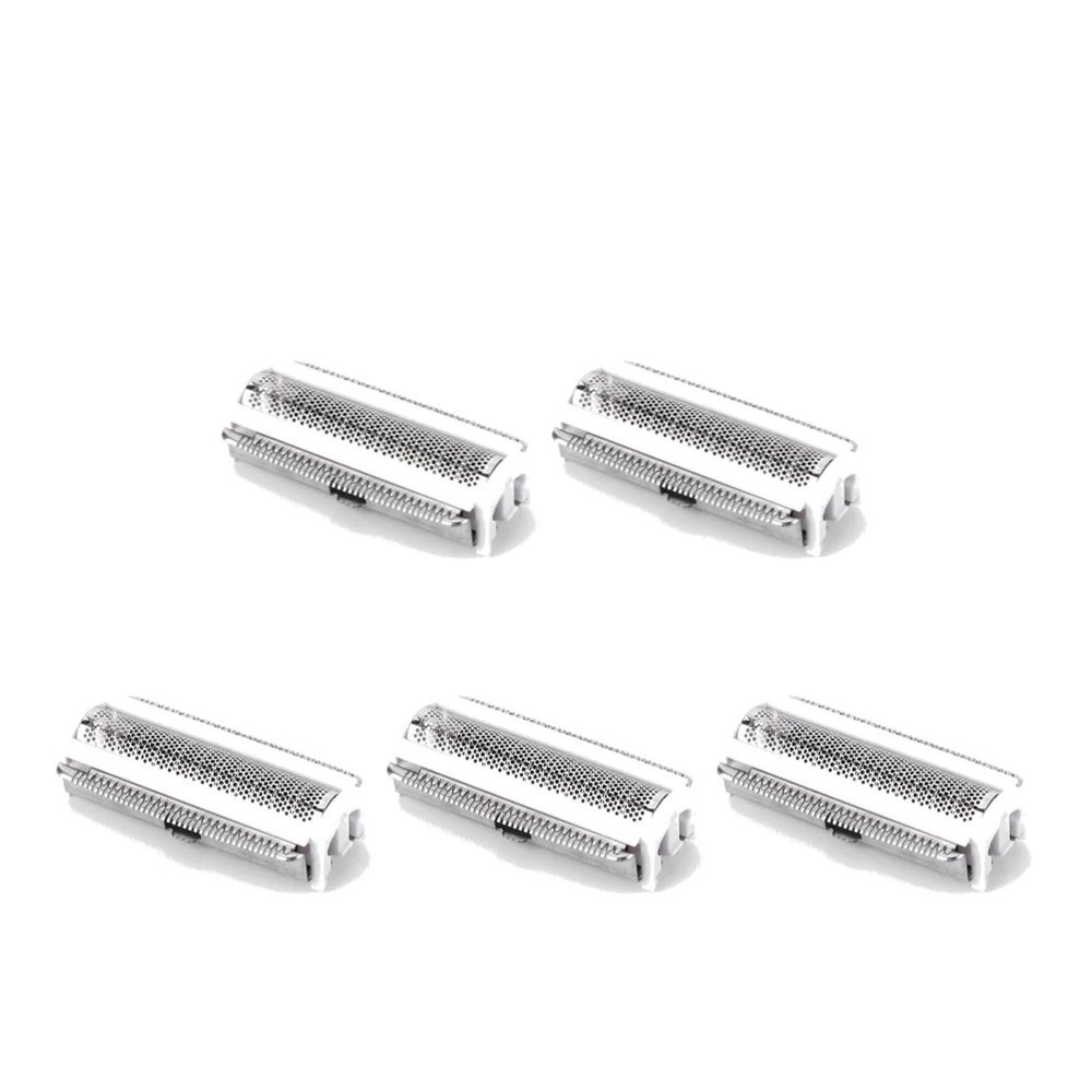 1-5pcCompatible for BikiniTrimmer Head Stainless Steel Electric Shaver Replacement Head Hair Shaver Replacement Head for LC036 Women Epilator(5pcs)