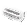 1-5pcCompatible for BikiniTrimmer Head Stainless Steel Electric Shaver Replacement Head Hair Shaver Replacement Head for LC036 Women Epilator(5pcs) view 4