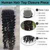 Kiss darling LASHES 5x5 Closure 3c4a Curly Transparent Lace Closure 12A Raw Human Hair Closure Burmese Curly Free Part Pre Plucked with Baby Hair 20inch view 4