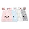 Cartoon hat for washing hair, wiping hair, drying hair, headband, quick drying shower cap view 1