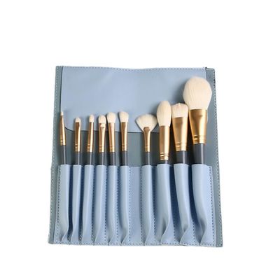 10 pieces of makeup brush set beginner eye shadow powder foundation make-up soft hair beauty