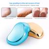 HBJWOV Glass Foot Grinding Foot File Grinder Dead Skin Callus Remover for Foot Pedicure Tools Feet Care Grinding Tool Waterproof(Black) view 2