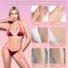 Bikini Trimmer for Women, 2 in 1 Dual-Head Electric Shaver for Women Pubic Hair, Waterproof Wet/Dry Use Body Hair Trimmer and Face Razors, Rechargeable Hair Removal for Bikini Legs Face Underarm Arm view 4