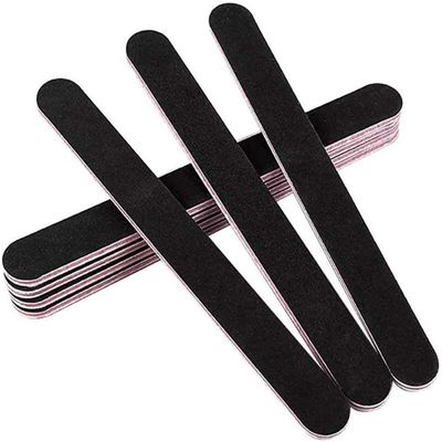 12PCS Professional Nail File Set Nail Files & Buffers for Acrylic False Nails Double Sided Emery Board Nail Buffering Files for Home and Salon Use Professional Nail Files