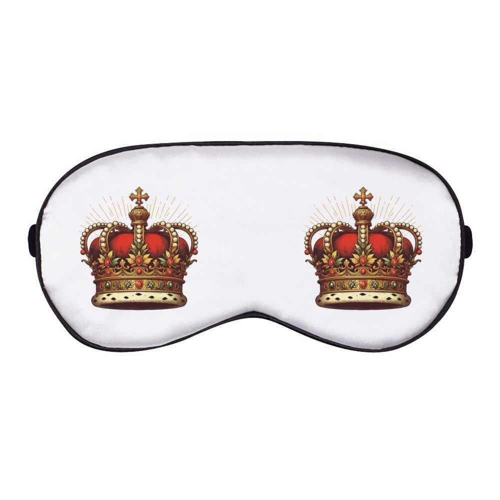 Azeeda 'Royal Crown' Sleep/Travel Eye Mask (EY00031944)