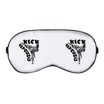 Azeeda 'Kick Strong, Stay Powerful' Sleep/Travel Eye Mask (EY00029096)