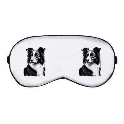 Azeeda 'Border Collie Portrait' Sleep/Travel Eye Mask (EY00029559)