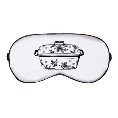 Azeeda 'Christmas Casserole Dish ' Sleep/Travel Eye Mask (EY00028458)